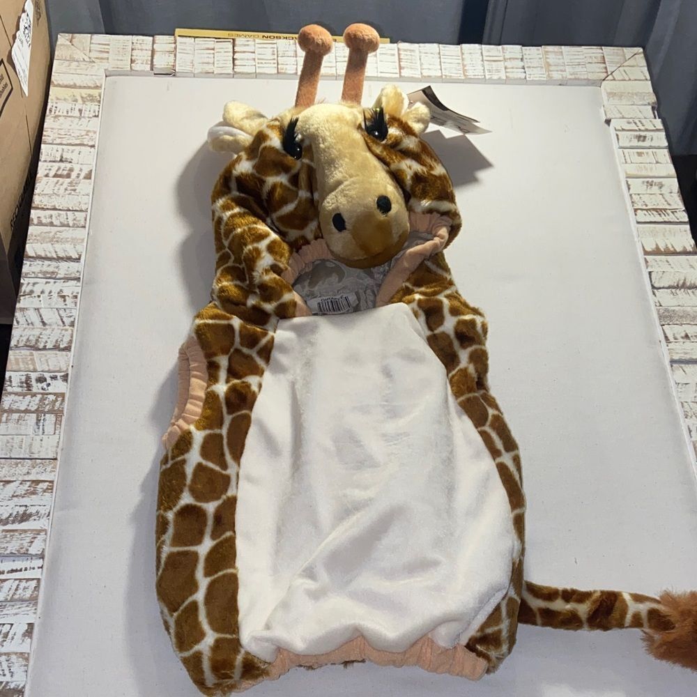 Giraffe Costume vest for Kids 12-24 month NWT Petables